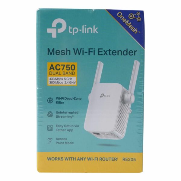 Extensor De Cobertura RE205 AC750 TP-LINK Dual Band