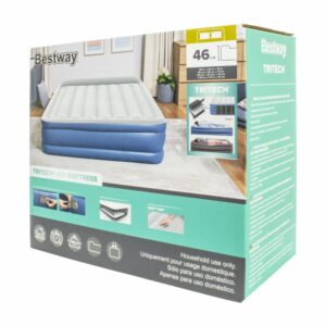 Colchón De Aire Tritech Con Bomba Eléctrica BESTWAY Queen