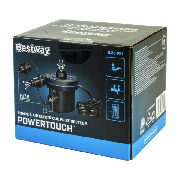 Bomba De Aire Eléctrica Power Touch BESTWAY 0,55 PSI - Imagen 2