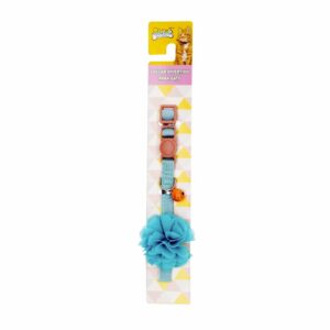 Collar Para Gato Con Cascabel Y Rosa SOLEIL PET'S WORLD Ajustable
