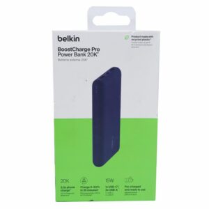 Banco De Energía BPB012BTBL BELKIN 20000 mAh
