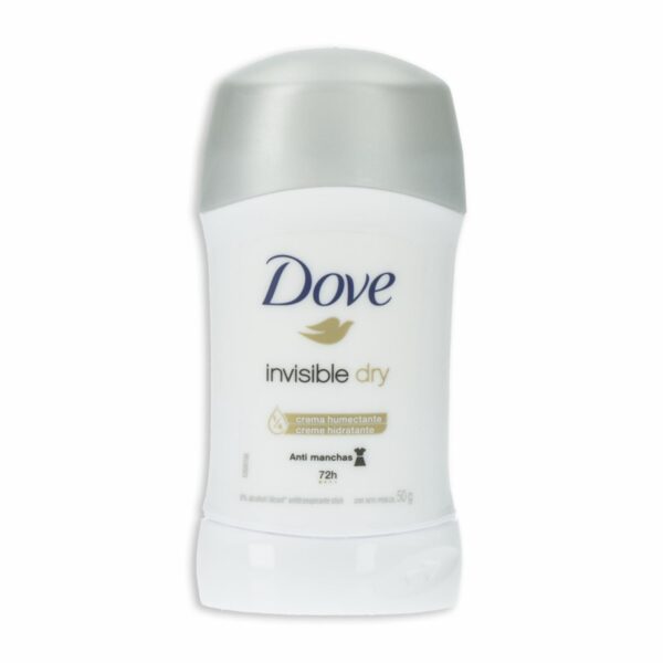 Desodorante En Barra Para Dama Invisible Dry DOVE 50 G