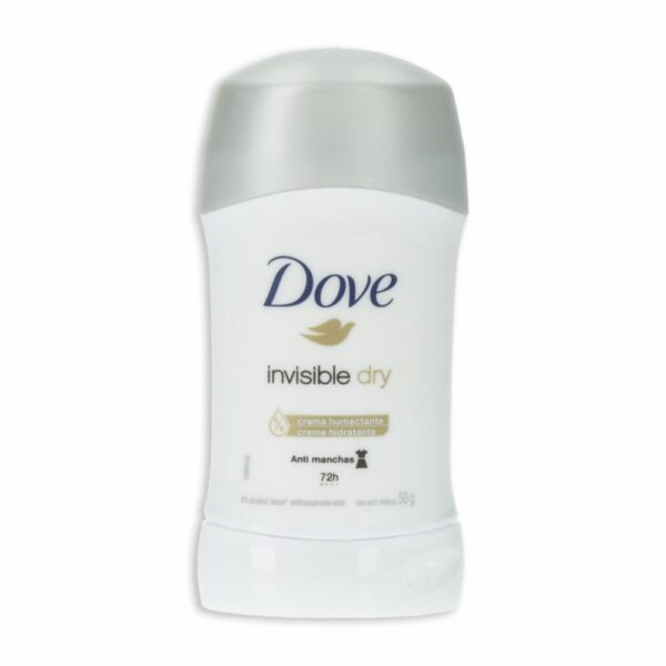 Desodorante En Barra Para Dama Invisible Dry DOVE 50 G