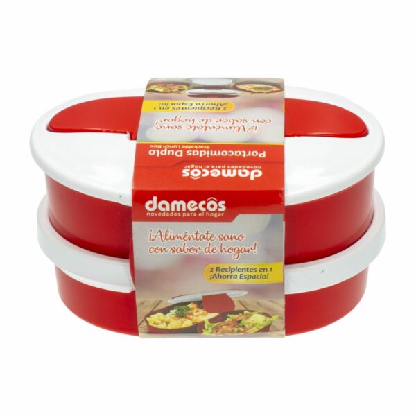 Porta Comidas Duplo DAMECOS Unidad - Imagen 2
