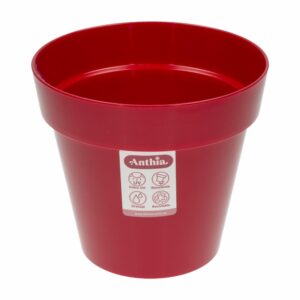 Maceta Diseño Milán 18 Rojo FERCON Unidad