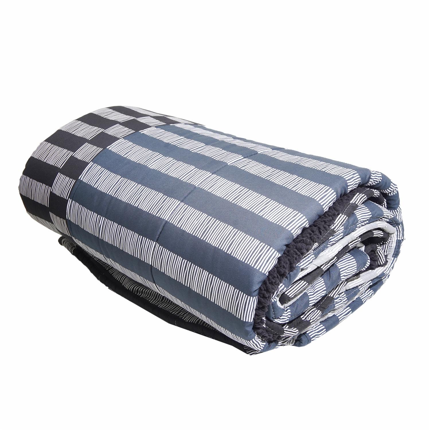 Cubrecama Comforter Cristelle/Sherpa DIVINE 2 Plazas - Imagen 3