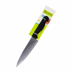 Cuchillo De Cocina Mango Plástico Negro Cocinero FACUSA Unidad