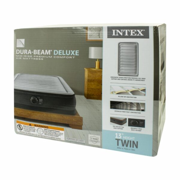 Cama Inflable Con Inflador INTEX Mediana - Imagen 2