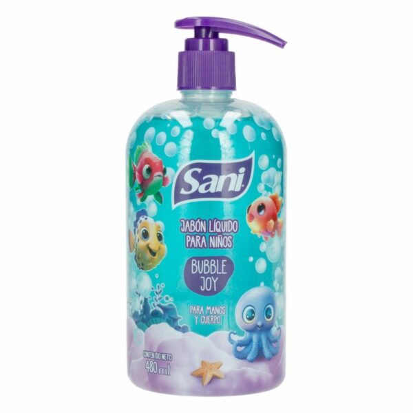 Jabón Líquido Para Niños SANI 480 Ml