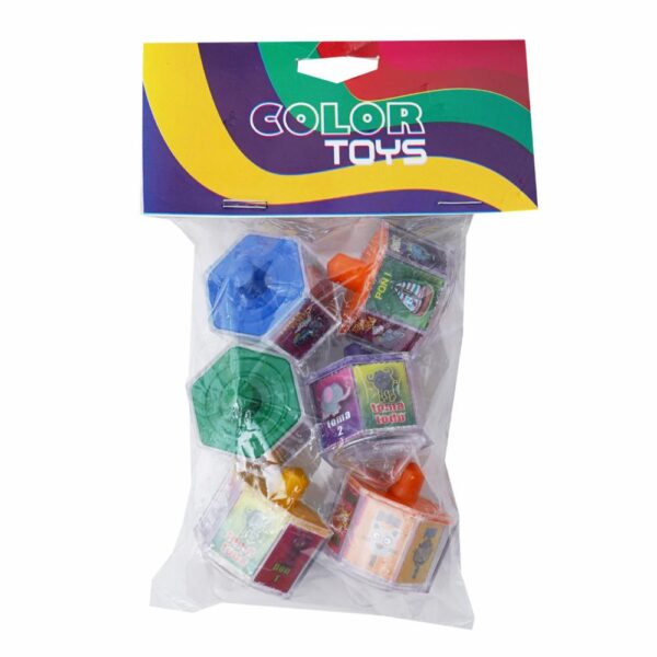 Juguete Perinola Colores Surtidos CELLNEL X 6 Uds