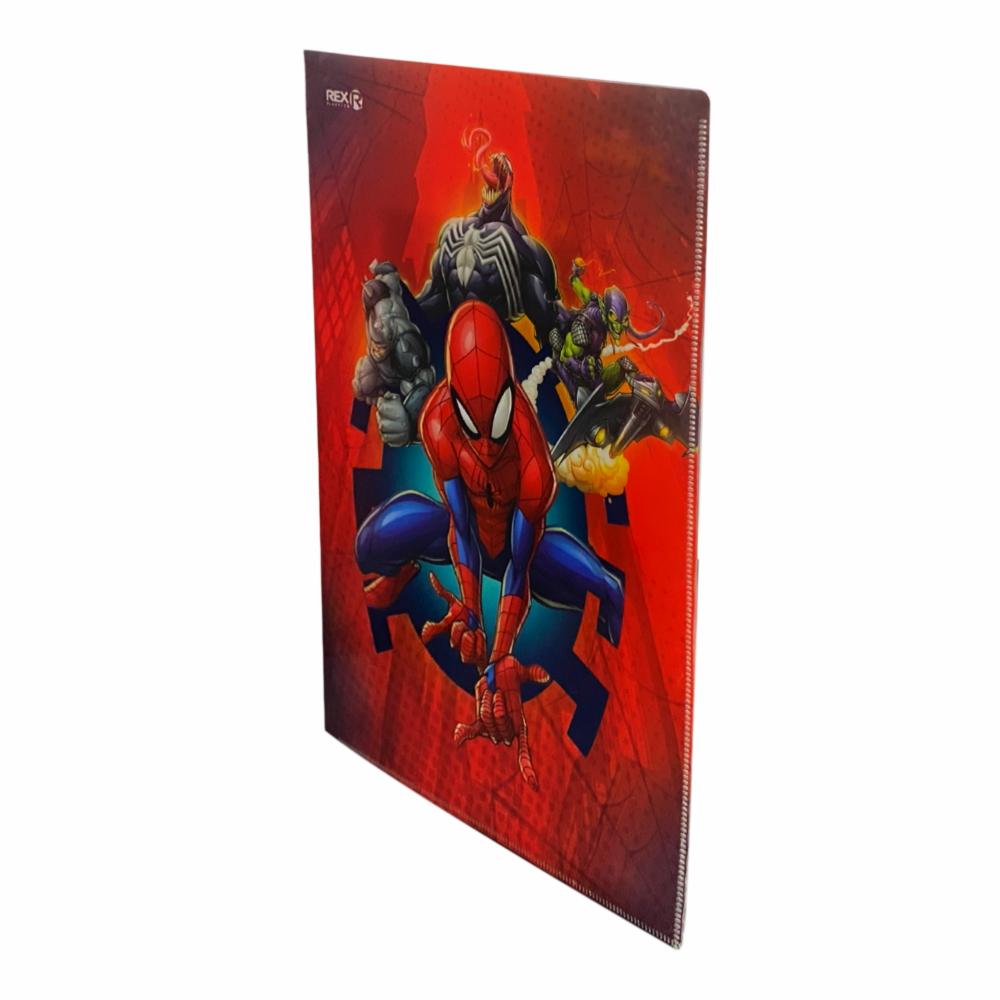 Folder Diseño Spiderman REX PLASTICS A4 - Imagen 2