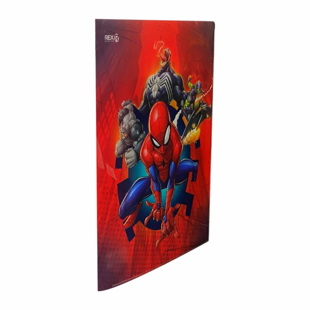 Folder Diseño Spiderman REX PLASTICS A4 - Imagen 3