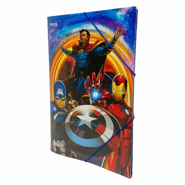 Folder Con Elástico Diseño Avengers REX A4 - Imagen 2