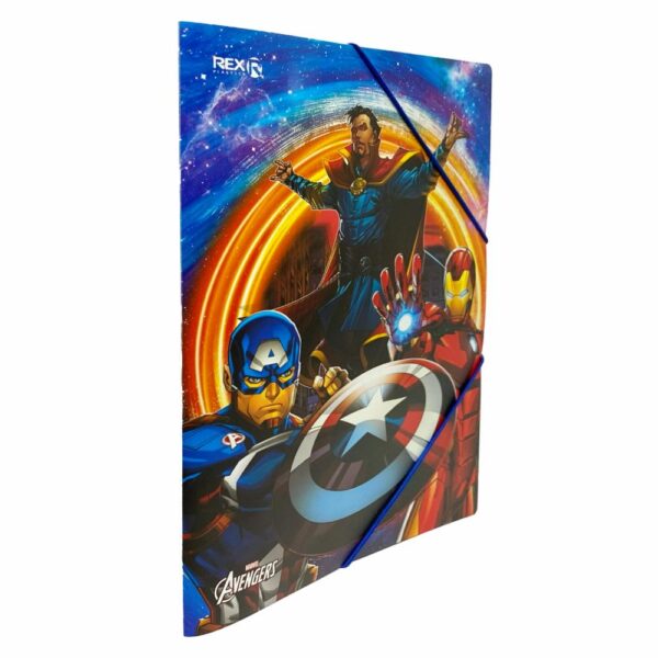 Folder Con Elástico Diseño Avengers REX A4 - Imagen 3