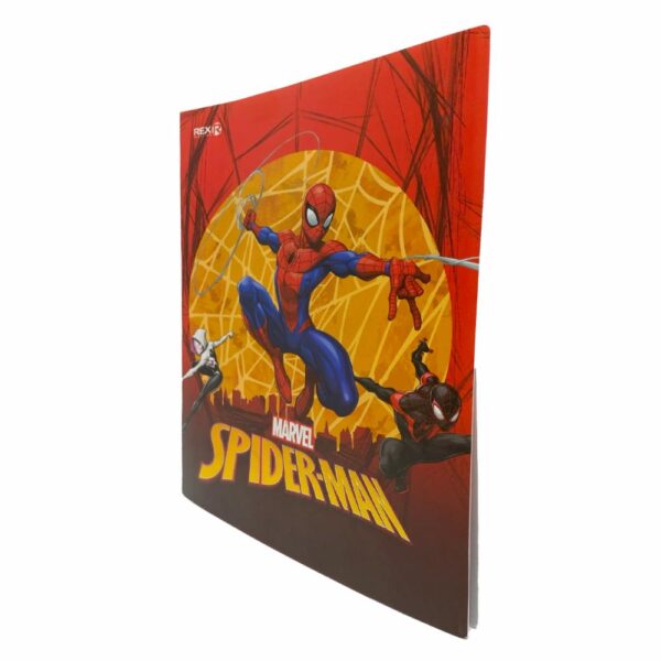 Carpeta Catálogo 10 Protectores Hojas Diseño Spiderman REX A4 - Imagen 2