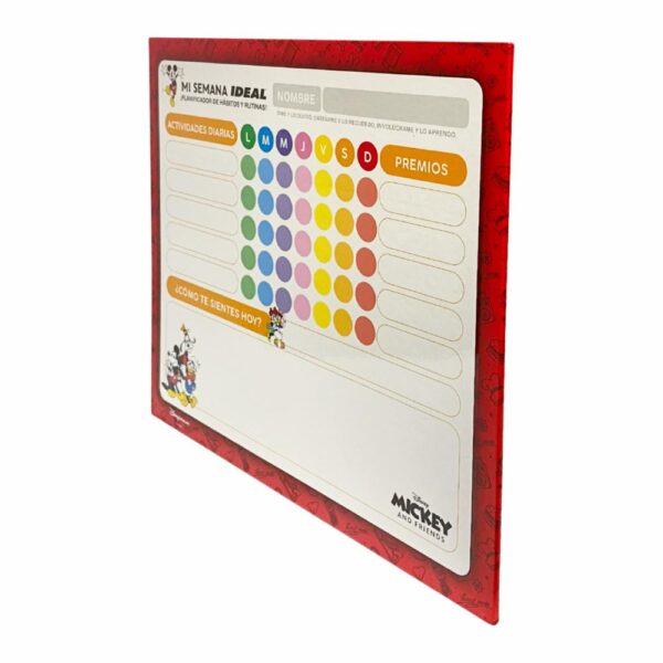 Planificador Organizador De Actividades Mickey & Friends IDEAL 38x34 - Imagen 2