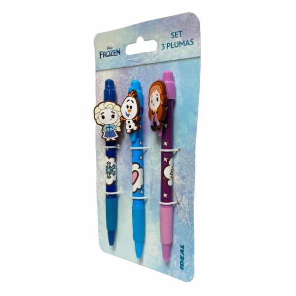 Set Bolígrafos Frozen IDEAL X3 Uds - Imagen 2