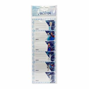 Membretes Escolares Diseño Frozen REX 12 Unidades 9x29