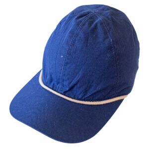 Gorro Jockey Gabardina Básico Azul HUELLAS