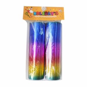 Serpentinas Holográfica Multicolor HOLIDAY'S 4  X 12 Cm