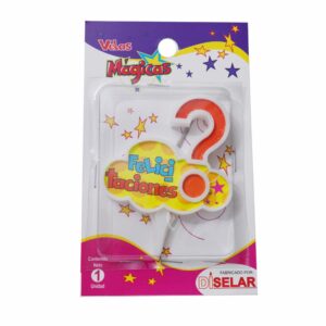 Vela Mágica Nube  ? Felicitaciones DISELAR 95 x 155 x 11 mm