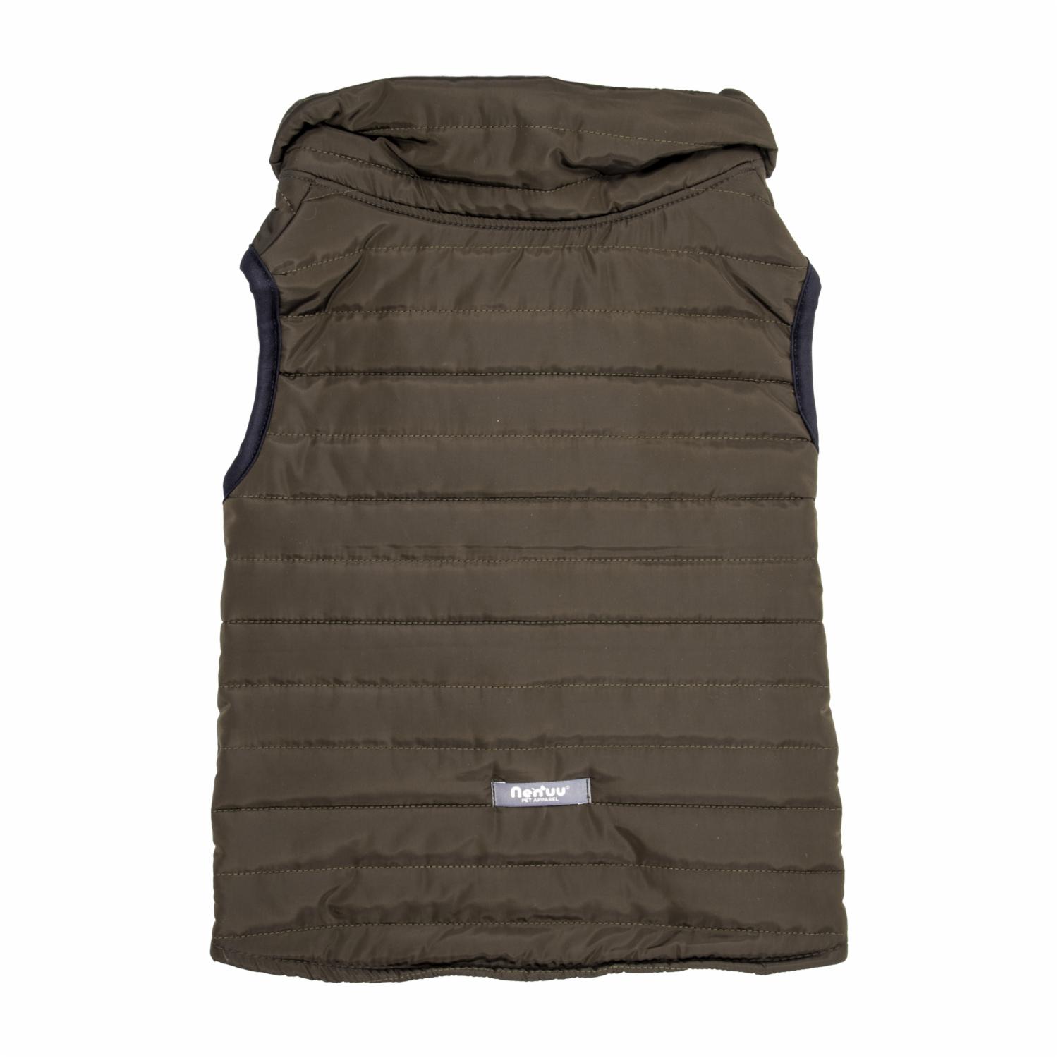 Chaleco Para Mascota Acolchado Color Verde MR. & MRS. Talla Mediano - Imagen 3