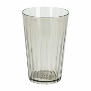 Vaso Plástico Cristal Color Humo 266 Ml PLASTIC HOUSE PLHS02822