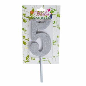 Vela Premium N5 Dorado Con Plata MALIA CANDLES 19 X 8