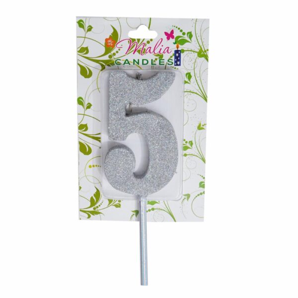 Vela Premium N5 Dorado Con Plata MALIA CANDLES 19 X 8