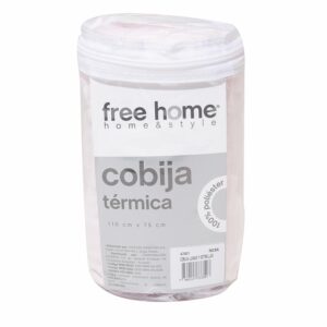 Cobija Para Bebe Diseño Lunas Y Estrellas Rosa FREE HOME 110X75 CM