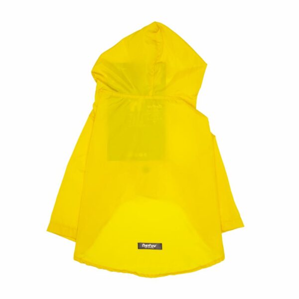Abrigo Para Mascota Impermeable Color Amarillo MR. & MRS. Talla Extra Grande - Imagen 3