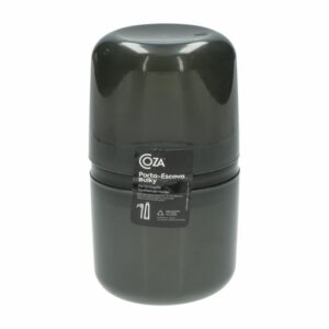 Porta Cepillos Con Tapa Plástico  Tintadobulky COZA 1 Pieza