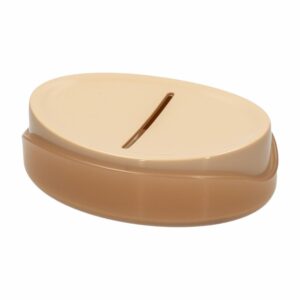 Jabonera Rosa Blush Bulky COZZA 1 Pieza