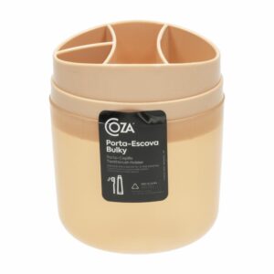 Porta Cepillos Rosa Blush Bulky COZZA 1 Pieza