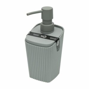 Dispensador De Jabón Gris Bold New Square COZZA 350 Ml