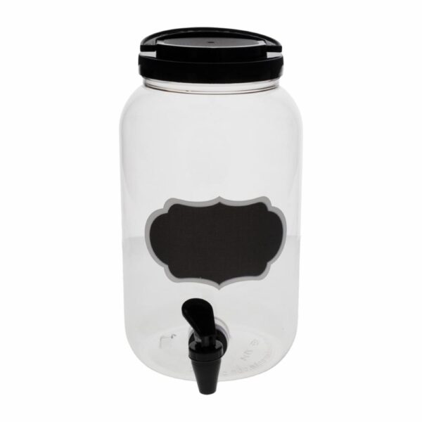 Dispensador De Líquidos Con Grifo Y Pizarra De Base Negra BANDEIRANTE Unidad - Imagen 2