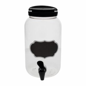 Dispensador De Líquidos Con Grifo Y Pizarra De Base Negra BANDEIRANTE Unidad