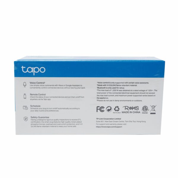 Mini Enchufe Inteligente P100 TAPO X 2 Uds - Imagen 2