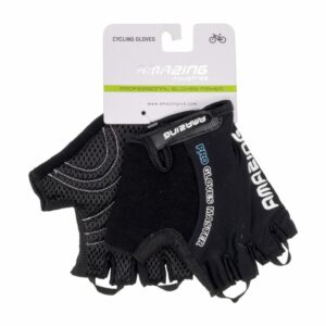 Guantes De Ciclismo Eco Negro Sin Dedos AMAZING