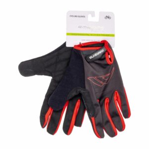Guante De Down Hill Rojo Negro AMAZING PEQUENO