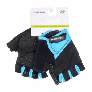 Guante De Bicicleta Azul  Negro AMAZING PEQUENO