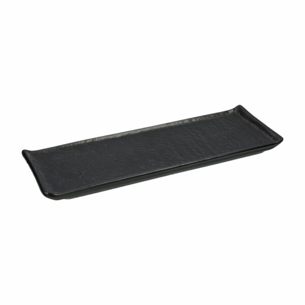 Bandeja Línea New Age Negro KERAMIKA 33X12 CM
