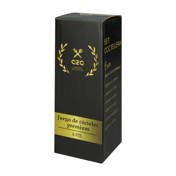Set Coctelera De 750 ML QZQ 6 Piezas - Imagen 2