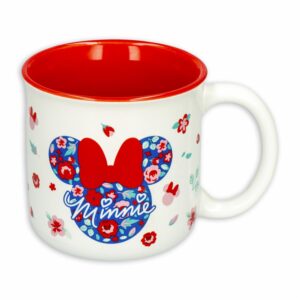 Jarro De Cerámica Diseño Minnie Mouse Gardering STOR 14 Onzas