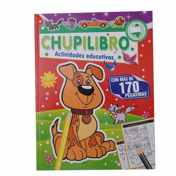 Libros Chupilibro Actividades Educativas EDARSI 75 Páginas