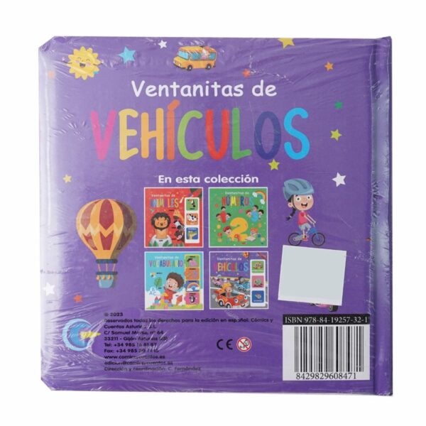 Libros Ventanitas De Vehículos ASTURIAS 10 Páginas - Imagen 2