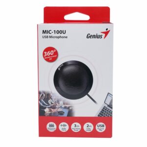 Micrófono MIC-100U Omnidireccional GENIUS Con Cable