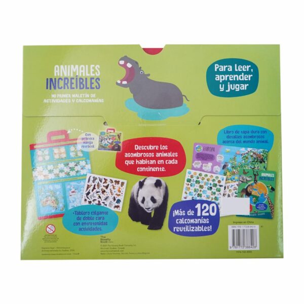 Libros Animales Increíbles Mi Primer Maletín MR.BOOKS 15 Páginas - Imagen 2