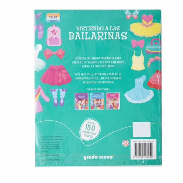Libros Vistiendo A Las Bailarinas EDARSI 98 Páginas - Imagen 2