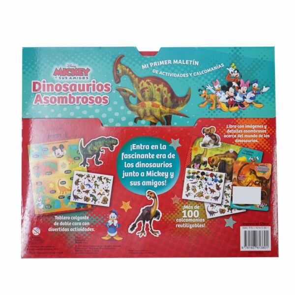 Libro Dinosaurios Asombrosos Mickey Y Sus Amigos DISNEY 15 Páginas - Imagen 2